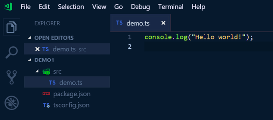 VisualStudio TypeScript project.png